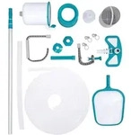 Bestway Deluxe Aquaclean Deluxe Poolpflege-set Mit Stange, Poolreiniger, Blattf&auml;nger