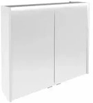 Fackelmann - Verona Spiegelschrank 80cm - Wei&szlig; Glanz