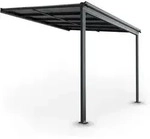 Terrassen&uuml;berdachung Borneo &ndash; Aluminium Terrassendach Mit Doppelstegplatten