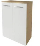 Fackelmann - B.style Doppel- Midischrank 60 Cm Korpusfarbe: