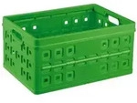 Sunware Klappbox Square 46l Gr&uuml;n 54 X 38 X 26,5 Cm Boxen, K&ouml;rbchen & Kisten