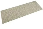 Vidaxl K&uuml;chenteppich Waschbar Bl&auml;tter 45x150 Cm Samt