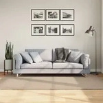 Vidaxl - Teppich Huarte Kurzflor Weich Und Waschbar Sandfarben 140x200cm