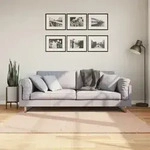 Vidaxl - Teppich Huarte Kurzflor Weich Und Waschbar Blassrosa 160x160 Cm