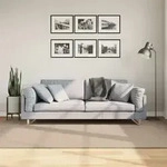 Vidaxl - Teppich Huarte Kurzflor Weich Und Waschbar Sandfarben 160x230cm