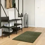 Vidaxl - Teppich Huarte Kurzflor Weich Und Waschbar Waldgr&uuml;n 60x110 Cm