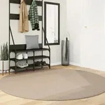 Vidaxl - Teppich Huarte Kurzflor Weich Und Waschbar Sandfarben &Oslash; 200 Cm