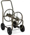 Schlauchwagen Xl, Fahrbare Schlauchtrommel, Metall, F&uuml;r 60m Schlauch, 4 R&auml;der, Mit