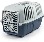 Lionto - Transportbox F&uuml;r Tiere Aus Recyceltem Kunststoff, 55x36x36cm,dunkelblau