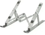 Logilink Notebook-staender Zusammenklappbar Silber F&uuml;r Notebooks Von 25.4 Cm - 40.64