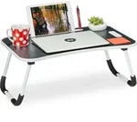 Relaxdays - Laptoptisch F&uuml;r Bett & Couch, H X B X T: 26 X 63 X 40 Cm, Klappbarer