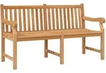 Gartenbank 150 Cm Aus Massivem Teakholz