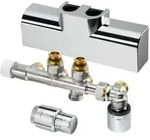 Oventrop - Anschluss-set F&uuml;r Badheizk&ouml;rper Multiblock T-rt Und S, Wei&szlig;