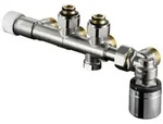 Oventrop - Anschlussarmatur Multiblock T-rtl Eck Anschluss 3/4' Ag