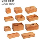 Bambus Box Terra L Mit Deckel, Mit Praktischer Schlaufe, Braun, Bambus Natur - Braun