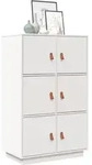 Highboard Wei&szlig; 67x40x108,5 Cm Massivholz Kiefer Vidaxl