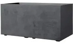 Deroma - Pflanzkasten Millenium Kunststoff Anthrazit 79 X 39 X 39 Cm Blumenkasten