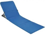 Strandmatte Klappbar Mit Verstellbarer R&uuml;ckenlehne - Blau - Liegematte Faltbar Mit