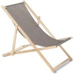 Greenblue Elegante Liegestuhl Aus Gemischtem Grau Holz