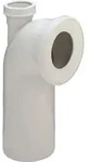 Klosett-anschlussbogen 3811 1 90 Grad Dn 100x230 M Anschl 50 Mm Wei&szlig; - Viega
