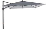Doppler Pendelschirm "myzone" 280 X 280 Cm, Blockstreifen Anthrazit, Bezug Aus 100 %