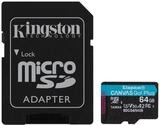 Kingston Technology 64gb Microsdxc Canvas Go Plus Gen4 200 Mb/s A2 U3 V30-karte +
