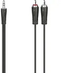 Hama - 00200720 Klinke / Cinch Audio Anschlusskabel [1x Klinkenstecker 3.5 Mm -...