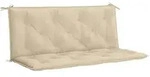 Vidaxl Garden Bench Cushion Beige 120x(50+50)x7cm Oxford Fabric