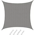Amanka - Uv Sonnensegel Wasserdurchl&auml;ssig 5x5 - Viereckig - Sonnenschutz Garten