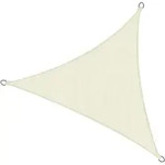 Sonnensegel Dreieckig 8x8x8m Solvision Hs9, Creme