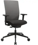 Topstar - B&uuml;rodrehstuhl Synchr.-m.schwarz/grau 420-540mm M.lehnen Trgf.110kg