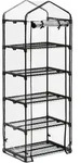 Gew&auml;chshaus Balkon, Pvc-folie, Eisen, Hxbxt: 192 X 69 X 50 Cm, Foliengew&auml;chshaus 5