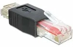 Delock Usb Adapter Usb - Rj45 Bu/st (65234)