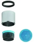 Grohe Mousseur, Innengewinde M22x1, Durchflussklasse A, 15,0l/min Bei 3 Bar, Chrom,