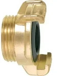 Geka - 04.2111 Gewindest&uuml;ck Plus Messing Au&szlig;engewinde 3/4 ''