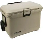 Coleman Pro 55 Qt 52 Liter K&uuml;hlbox Mit Rollen Beige 2213912"-"182796038
