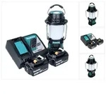 Dmr 056 Rf Akku Radio 18 V Fm Dab+ Mit Laterne 360&deg; Taschenlampe Ip65 + 2x Akku 3,0