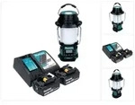 Makita Dmr 056 Rt Akku Radio 18 V Fm Dab+ Mit Laterne 360&deg; Taschenlampe Ip65 + 2x
