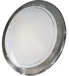 Deckenleuchte Metall/glas Nickel