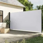 Seitenmarkise Ausziehbar Wei&szlig; 200x300 Cm Vidaxl