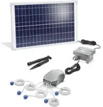 Esotec Solar Teichbel&uuml;fter-set 25/600 Power 5 Mit Lifepo4 Akku-speicher 101877