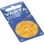 Varta - Hearing Aid Batteries 10 Bli 6 Knopfzelle 1.4 V 6 St.