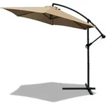 Vounot&reg; Ampelschirm Mit Schutzh&uuml;lle, Sonnenschirm 300 Cm, Khaki