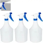 Relaxdays Spr&uuml;hflasche Pflanzen, 3er Set, Einstellbare D&uuml;se, 1 Liter, Mit Skala,