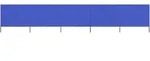 5-teiliges Windschutzgewebe 600 X 160 Cm Azurblau Vidaxl