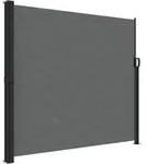 Seitenmarkise Ausziehbar Anthrazit 180x600 Cm - Vidaxl