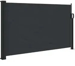 Seitenmarkise Ausziehbar Schwarz 117x300 Cm - Vidaxl