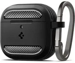 Spigen Rugged Armor - Schutzh&uuml;lle F&uuml;r Apple Airpods 4 (matt Schwarz)
