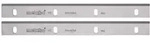 Metabo - 2 Hss Hobelmesser-18%w 310x20x3mm / 2-einstellnuten, Hc 333...