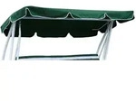 Dachplane F&uuml;r Hollywoodschauk Miami 228x120cm, Dunkelgr&uuml;n